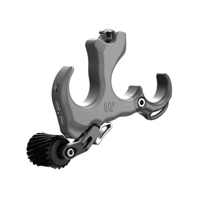 Ultraview UV Button Medium Smoke Grey Aluminum