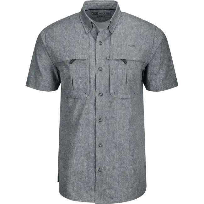 Drake Heritage Heather Short Sleeve Shirt