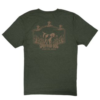 Pelican State Spotted Dog Gildan Softstyle Pheasant Logo T-Shirt