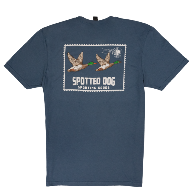 Spotted Dog Duck Stamp Softstyle Tshirt