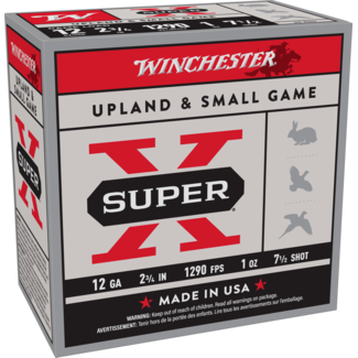 Winchester Winchester Super X 12ga 2.75" 1oz #7.5 25rd Box