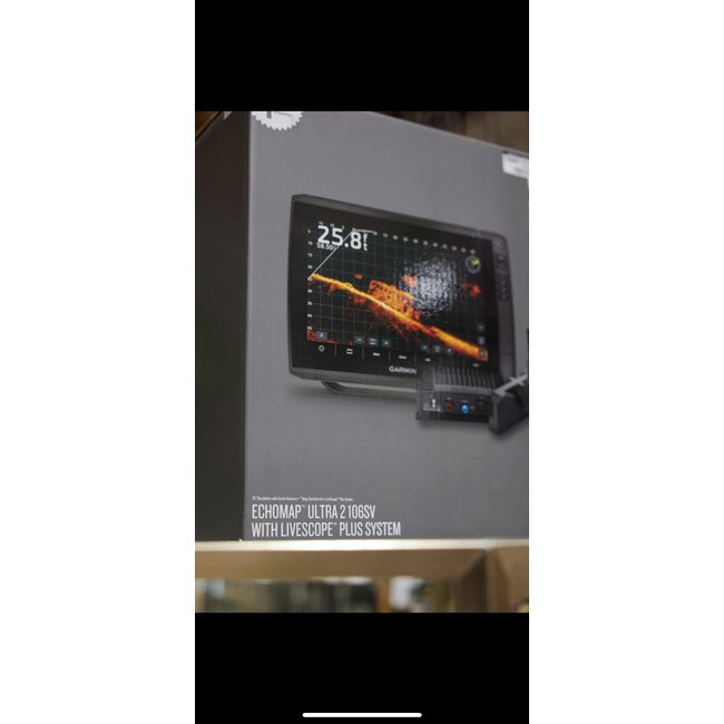 Garmin Echomap Ultra 2 106SV 10" With LiveScope Plus Bundle