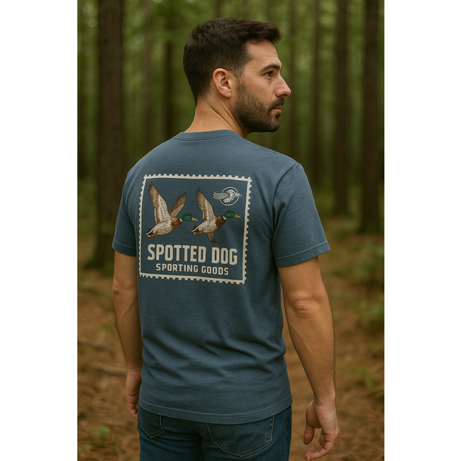 Spotted Dog Duck Stamp Softstyle Tshirt