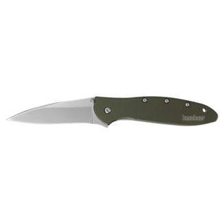 Kershaw Kershaw Leek Olive Silver Folding Knife