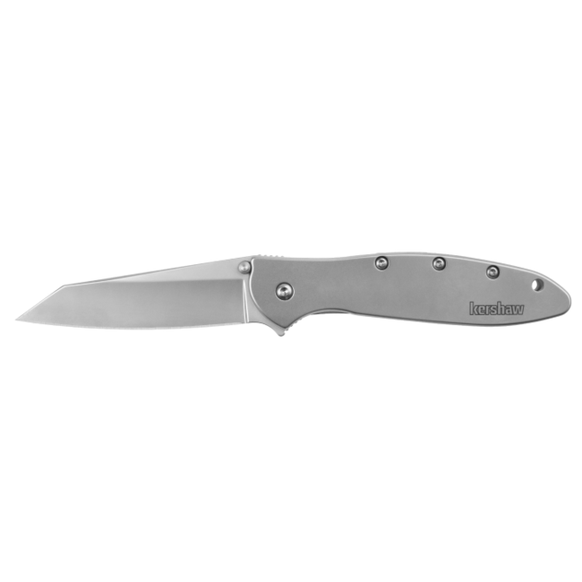 Kershaw Random Leek Steel Silver Folding Knife