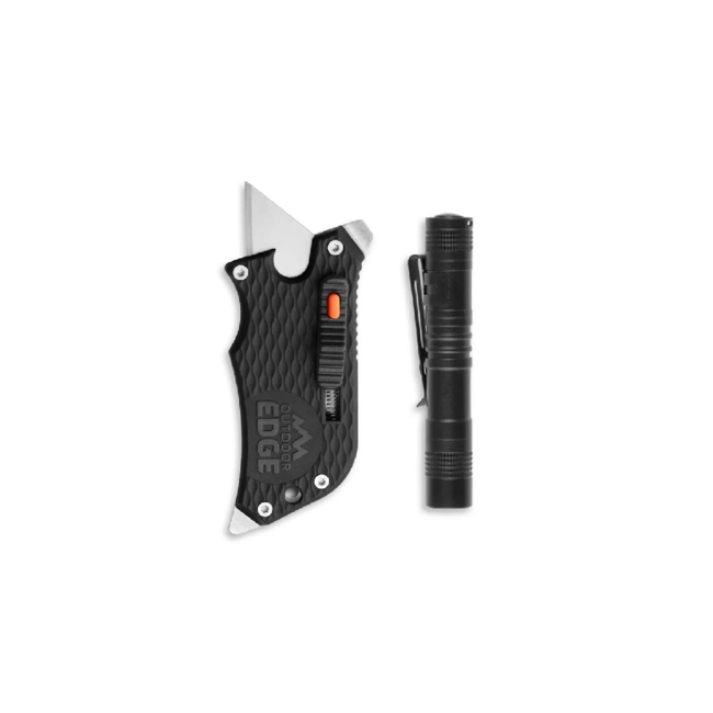 Outdoor Edge Sidewinder Multi Tool And Flashlight Combo