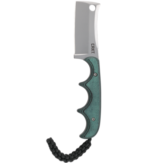 Columbia River Knife & Tool CRKT Minimalist Cleaver Green Fixed Blade Knife