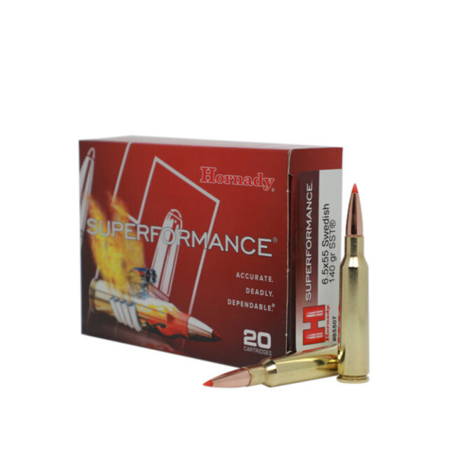 Hornady 6.5x55 Superformance 140gr SST 20 rds