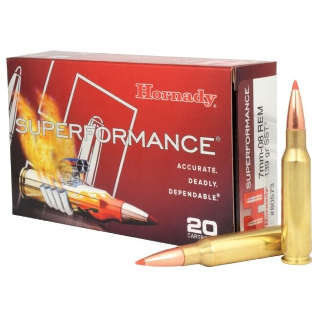 Hornady Superformance 7mm-08 139 Grain SST 20rds