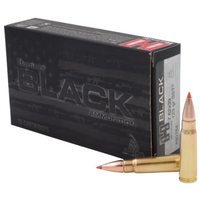 Hornady Black 7.62X39 123 Grain SST 20rds