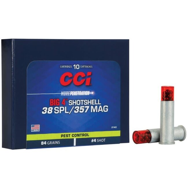 CCI Big 4 Shotshell 38Spl/357 Mag