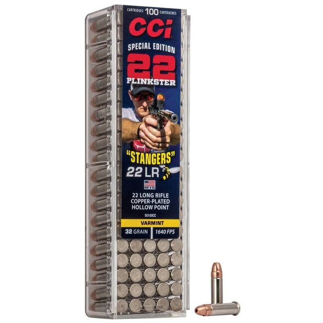 CCI Stangers 22 LR 32gr CPHP 100rd Box