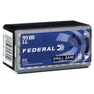 Federal Federal Small Game 22 WMR 50 Grain JHP