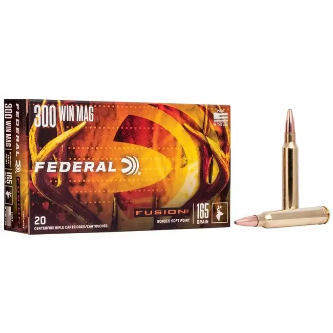 Federal Fusion 300 Win Mag 165 Grain