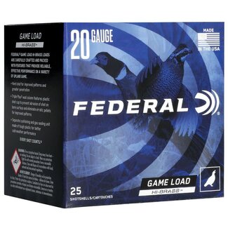 Federal Federal Game Load Hi-Brass 20GA 3"