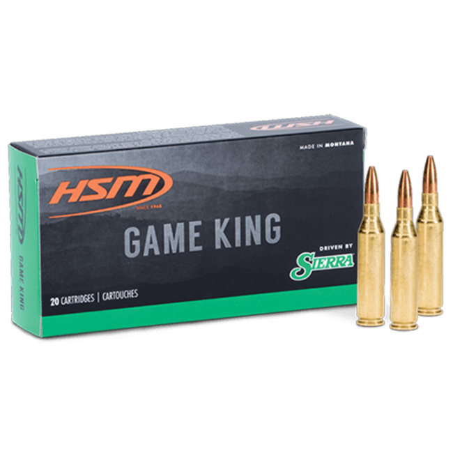 HSM 270 WSM 150 Grain SBT Gameking