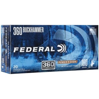 Federal Federal Power Shok 360 Buckhammer 180 Grain