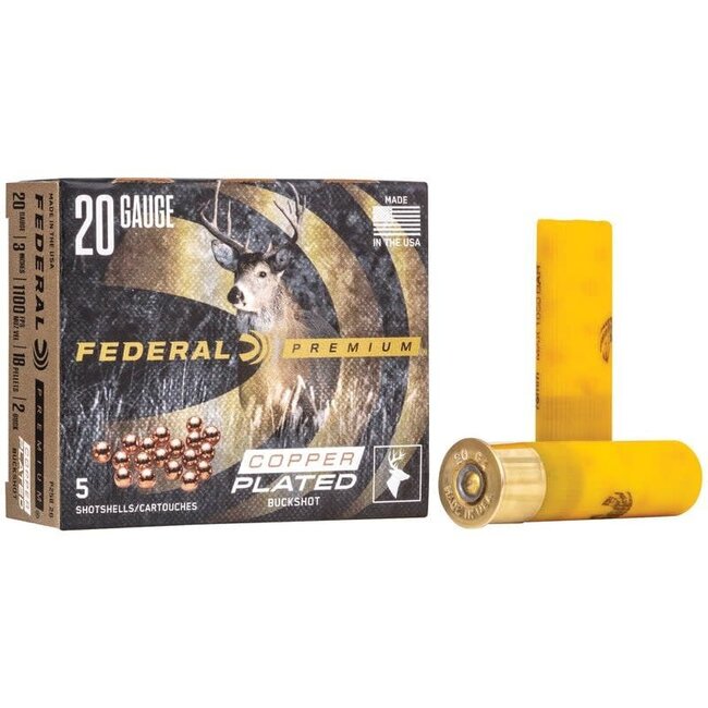 Federal Premium 20GA 3" Mag 2 Buck