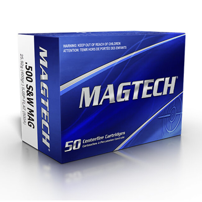 Magtech 500S&W 400 Grain SJSP 20rds