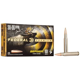 Federal Federal Premium 30-06 Sprg 168 Grain Berger Hybrid Hunter