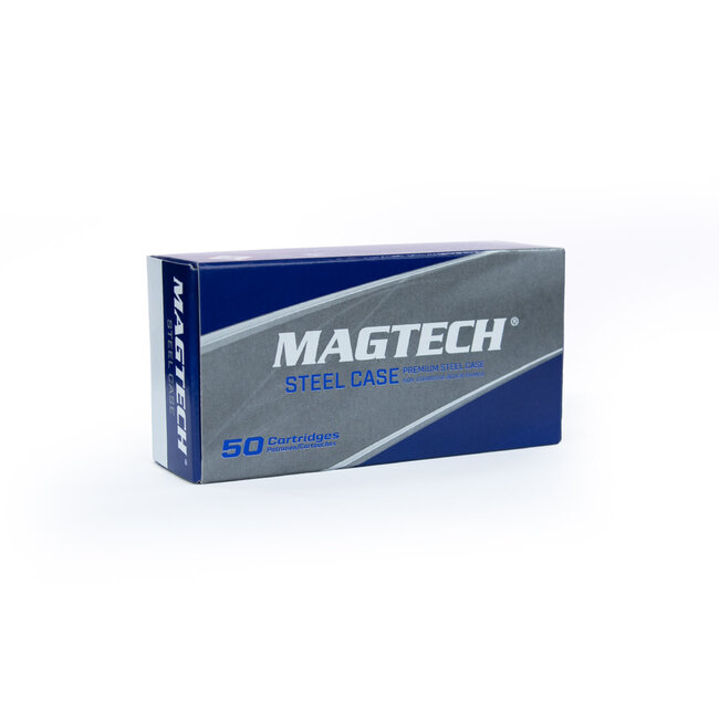 Magtech 9MM 115 Grain FMJ Steel Case 50rds