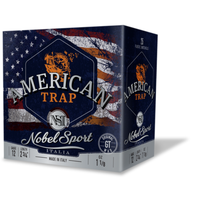 Nobel Sport American Trap 12GA 2 3/4" 1 1/8oz #7.5