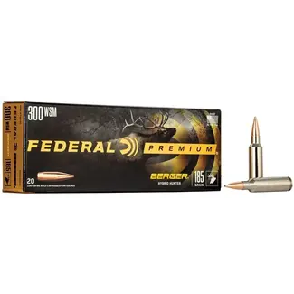 Federal Federal Premium 300 WSM 185 Grain Berger Hybrid Hunter