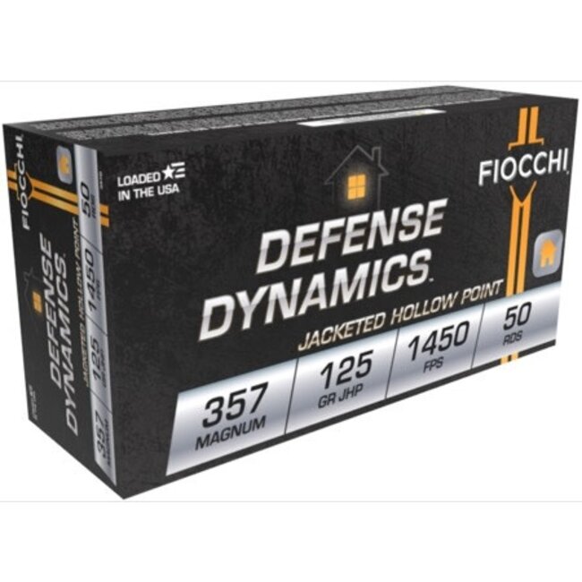 Fiocchi Defense Dynamics 357 Magnum JHP