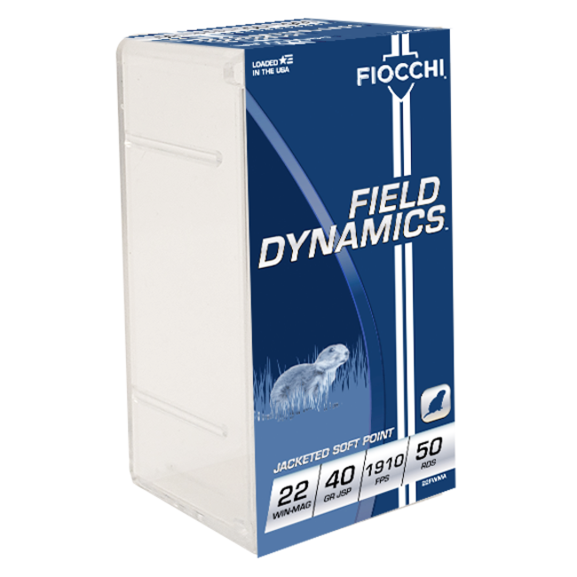 Fiocchi Field Dynamics 22 WMR 40gr JSP 50rd