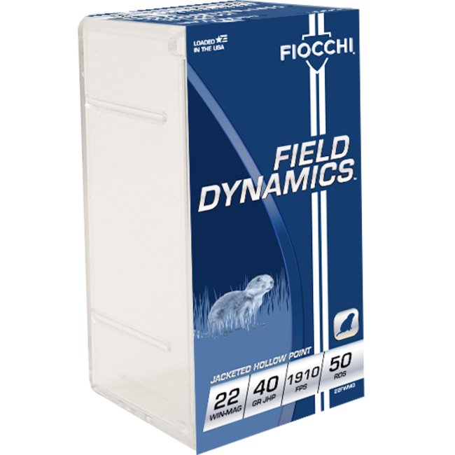 Fiocchi Field Dynamics 22 WMR 40gr JHP 50rd