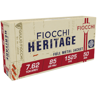 Fiocchi Fiocchi Heritage 7.62 Tokarev 85 Grain FMJ