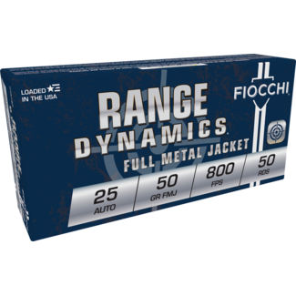 Fiocchi Fiocchi General Purpose 25 Auto 50gr FMJ 50rd