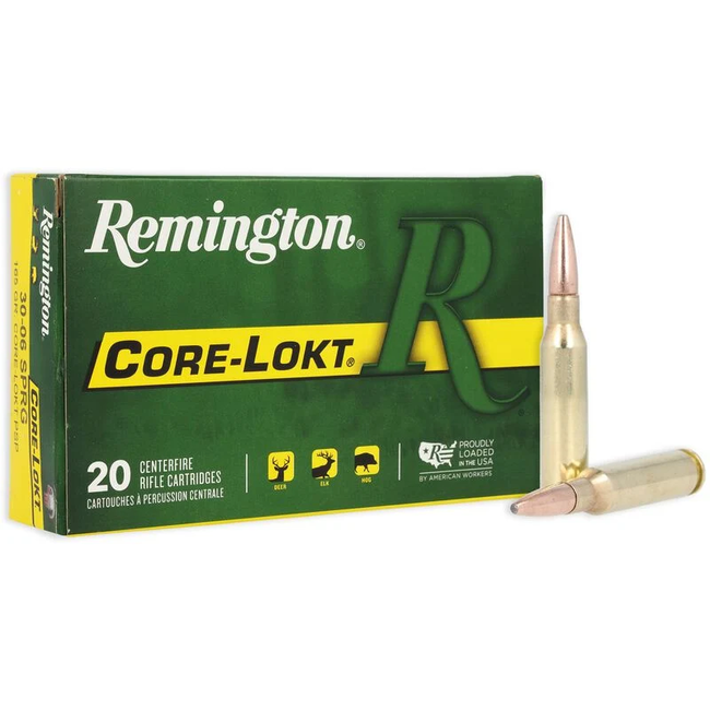 Remington Core Lokt Pointed Soft Point 7MM-08 Rem 140Gr 20rd