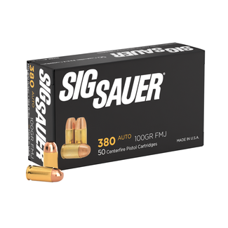 Sig Sauer Sig Sauer Elite Ball 380 ACP 100gn FMJ 50rds