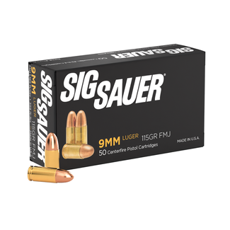 Sig Sauer Sig Sauer Elite Ball 9mm 115gr FMJ 50rds