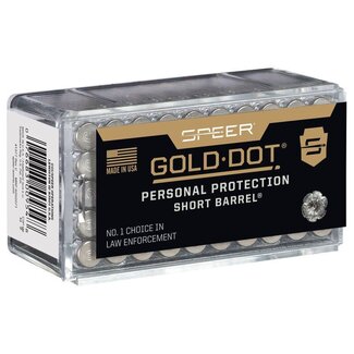 Speer Speer Gold Dot Short Barrel 22 WMR 40 Grain Gold Dot Hollow Point 50rds