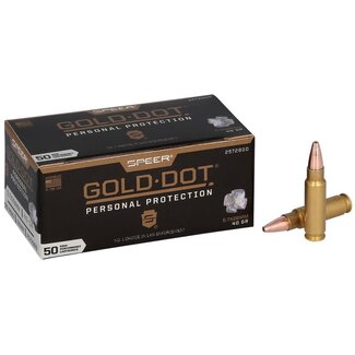 Speer Speer Gold Dot Personal Protection 5.7X28 40 Grain Gold Dot Hollow Point 50rds