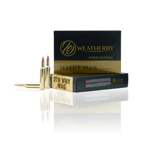 Weatherby Select 270 WBY 130 Grain Hornady Interlock 20rds