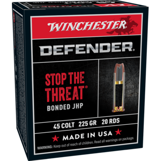 Winchester Winchester Defender 45 Colt 225gr Bonded JHP 20rds