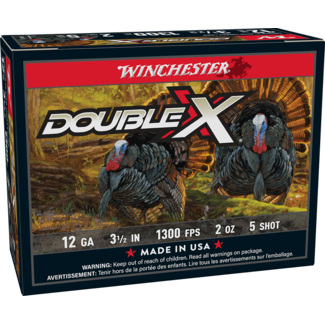 Winchester Winchester Double X 12GA 3 1/2" 2oz #5 Copper Plated Lead Shot 10rds