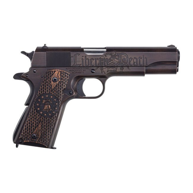 Auto Ordnance 1911A1 Liberty Special Edition 45 ACP 5" Custom Gonaclo Wood