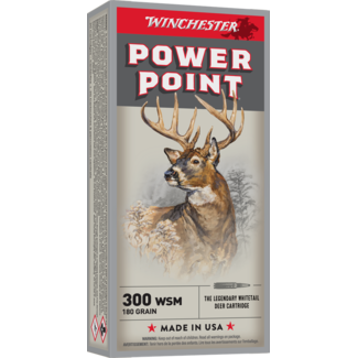 Winchester Winchester Power Point 300 WSM 180 Grain 20rds