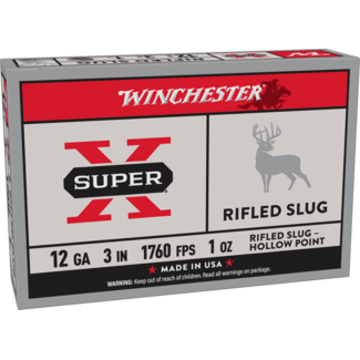 Winchester Winchester Super X 12GA 3'' 1oz Rifled Slug Hollow Point