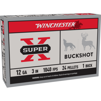 Winchester Winchester Super X 12 Gauge 3" Buckshot