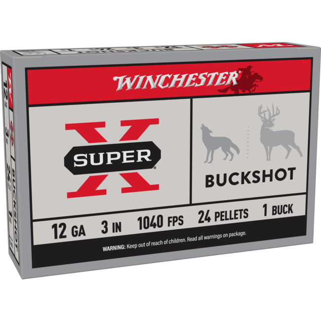 Winchester Super X 12 Gauge 3" Buckshot