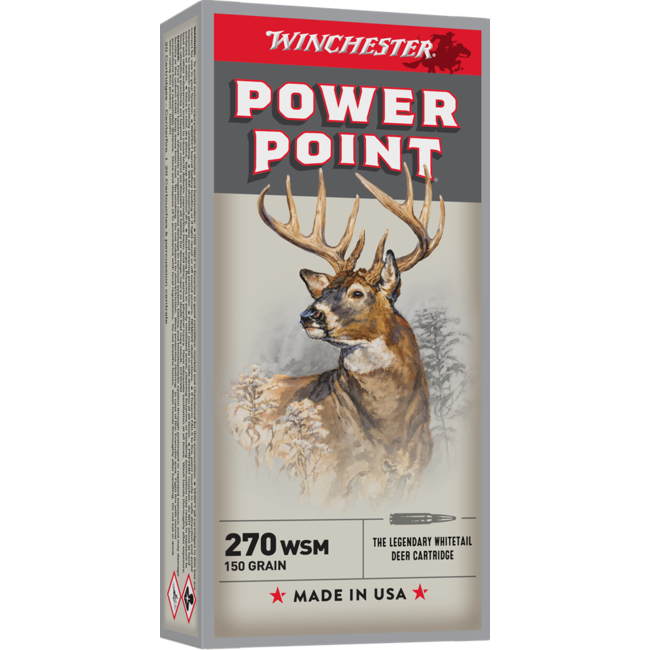 Winchester Super X 270 WSM 150gr Power Point 20rds