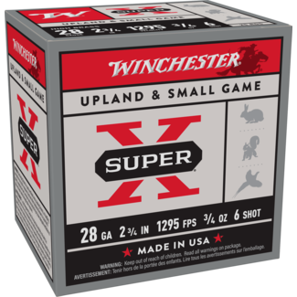 Winchester Winchester Super X Upland High Brass 28ga 2 3/4" 3/4 Oz #6 25rds