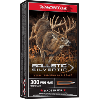 Winchester Winchester Supreme 300 Win Mag 180 Grain Ballistic Silvertip 20rds