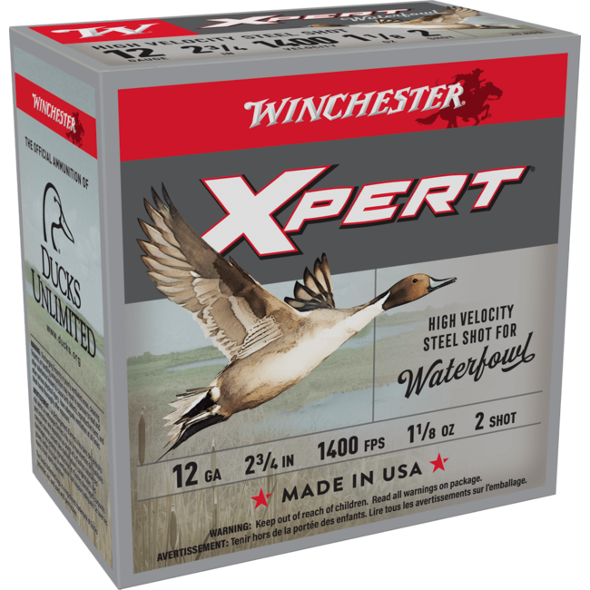 Winchester Xpert 12ga 2.75" #2 Steel 1.125oz 1400 FPS 25rd