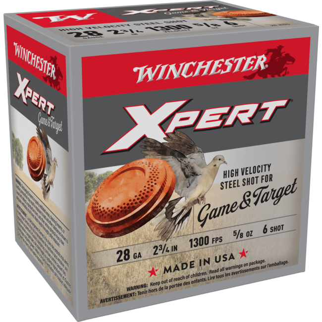 Winchester Xpert 28ga 2.75" #6 Steel 0.625oz 1300 FPS 25rd